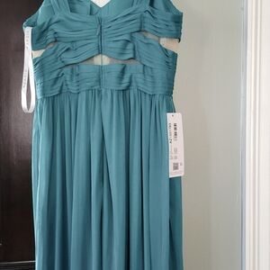 Teal Sleeveless Dress